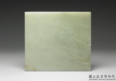 图片[2]-Jade table screen illustrating “White moon and pure breeze”, Qing dynasty (1644-1911)-China Archive